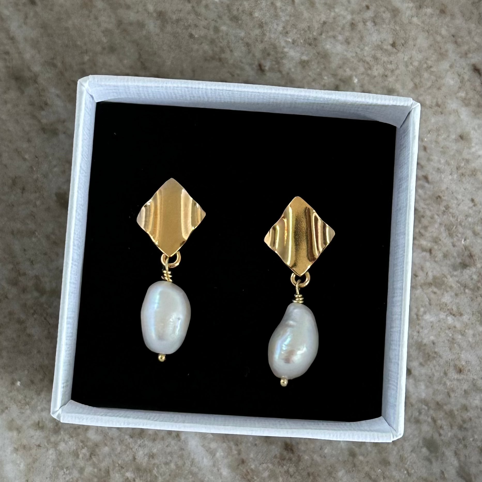 Elle Pearl (forgyldt)